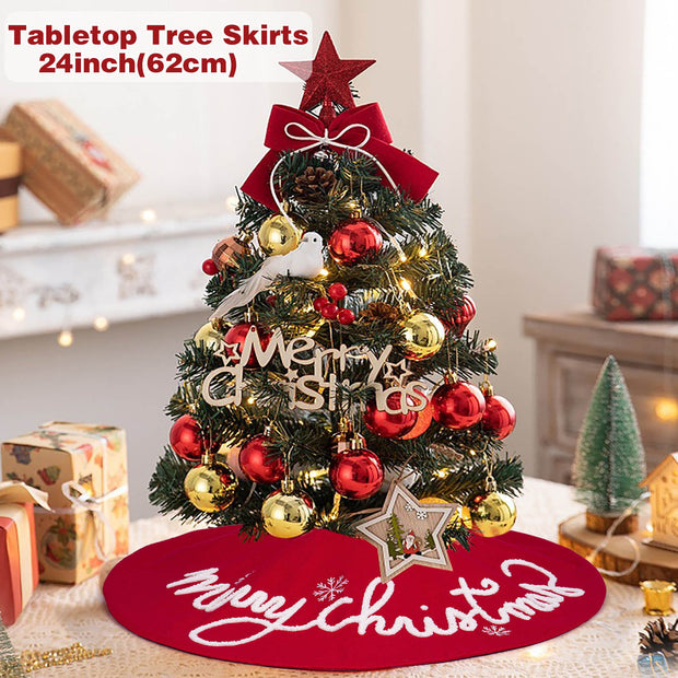Christmas Letter Christmas-tree Skirt Holiday Atmosphere Decoration Supplies - Boaties Collective