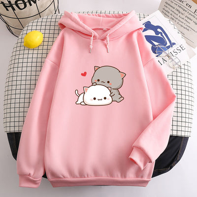 Teen Candy Color Sweater Cute Kawaii Loose Sweater Women - Boaties Collective