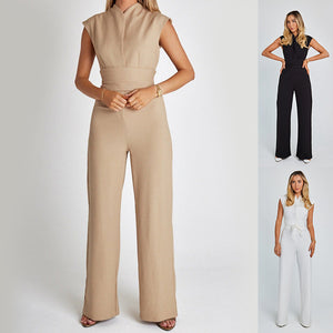 Fashion Elegant Long Sleeveless jumpsuit - Boaties Collective