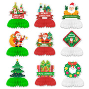 Christmas Honeycomb Decoration Table Decoration Theme Party Supplies Decorations - Boaties Collective