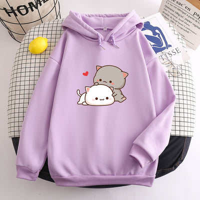 Teen Candy Color Sweater Cute Kawaii Loose Sweater Women - Boaties Collective