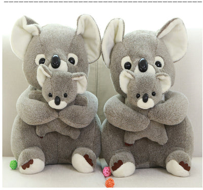 Mother And Child Koala Plush Toy Doll - Boaties Collective