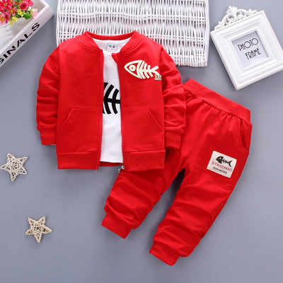 Children's three-piece children's clothing - Boaties Collective