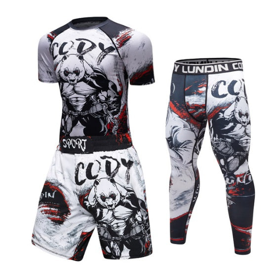 MMA Work Out Compression Fitness sets for men - Boaties Collective