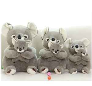 Mother And Child Koala Plush Toy Doll - Boaties Collective