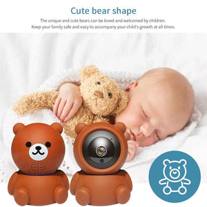 Bear Camera1080P Wifi IP Camera Auto Tracking IR Night Vision Home Security Camera - Boaties Collective