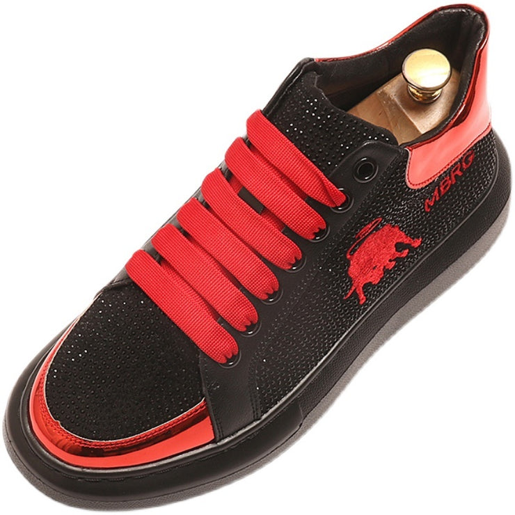 Net Celebrity Shoes Men's Trendy Shoes Fashion Personality Casual Shoes - Boaties Collective