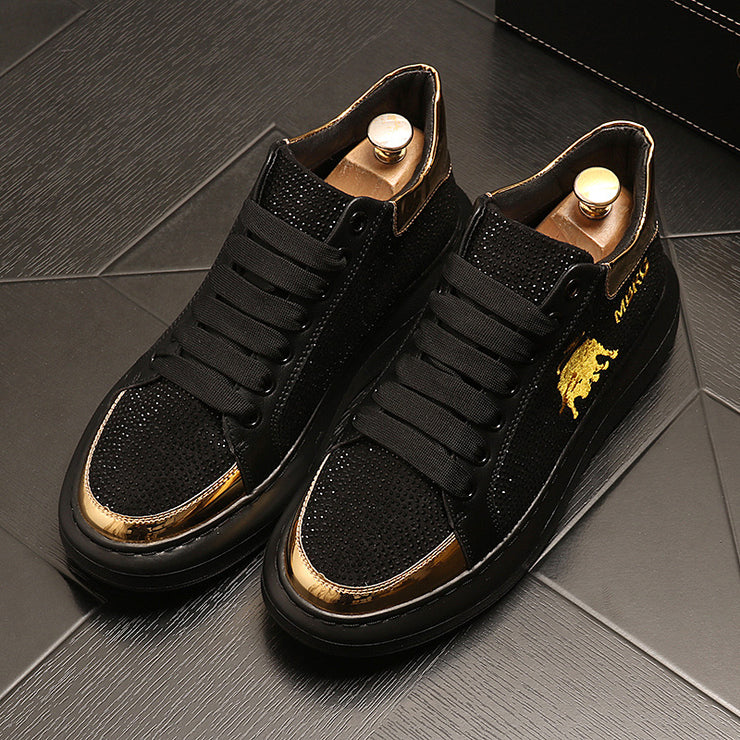 Net Celebrity Shoes Men's Trendy Shoes Fashion Personality Casual Shoes - Boaties Collective