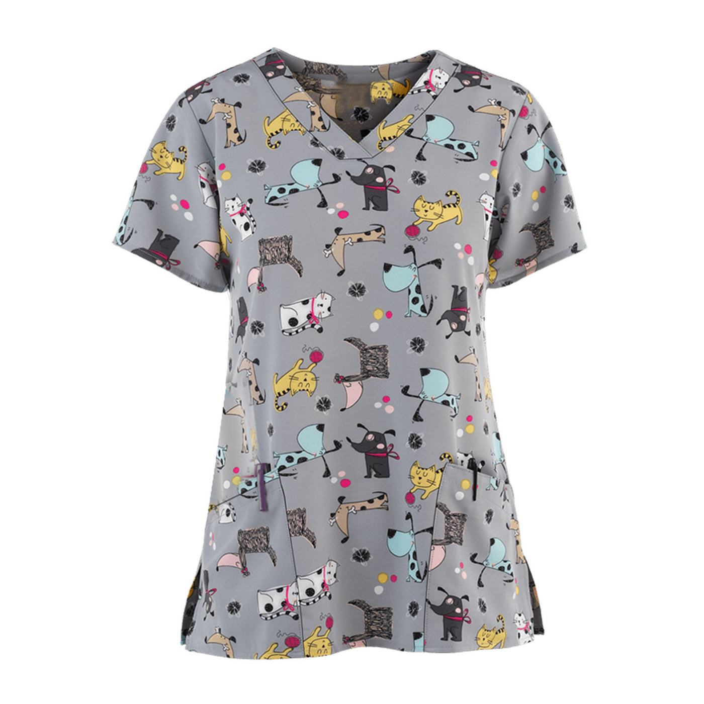 Printed Scrub Tops – Style Meets Comfort - Boaties Collective