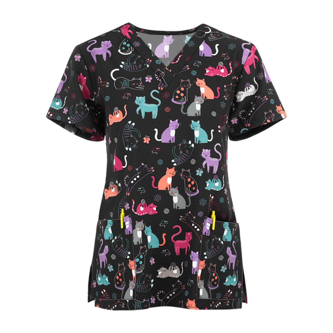 Printed Scrub Tops – Style Meets Comfort - Boaties Collective