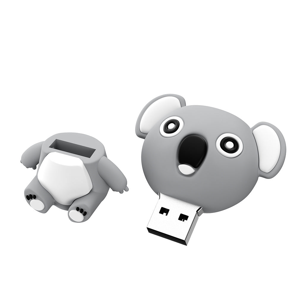 Cartoon Silicone USB Drive Anime Koala - Boaties Collective