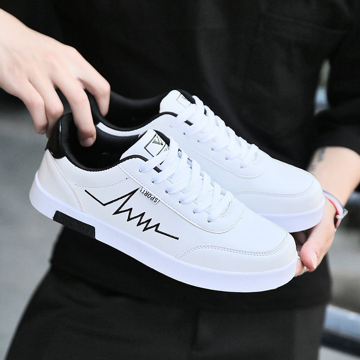 Little White Men's Shoes Korean Version Of All-match Breathable Shoes Sneakers Casual Shoes Men's Sports Shoes Trendy Shoes - Boaties Collective