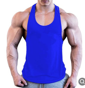 Gym Men Muscle Sleeveless Shirt Tank Top Bodybuilding Sport Fitness Workout Vest - Boaties Collective