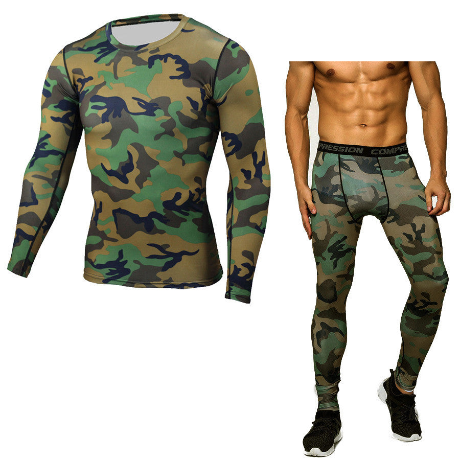 Camouflage Workout Set For Men - Boaties Collective