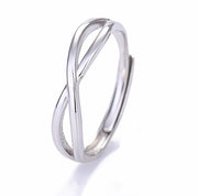 S925 Silver Couple Ring, A Pair Of Simple Long-Distance Dating, Couple Rings For Men And Women, Students Give Gifts To Their Girlfriends - Boaties Collective