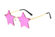 Rimless Star Fashion Small Sun glasses - Boaties Collective