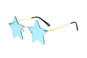 Rimless Star Fashion Small Sun glasses - Boaties Collective