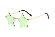 Rimless Star Fashion Small Sun glasses - Boaties Collective