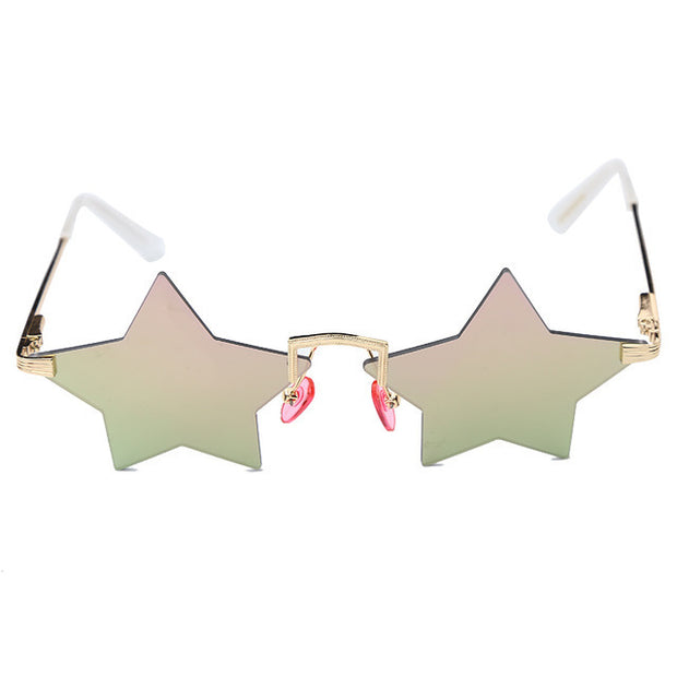 Rimless Star Fashion Small Sun glasses - Boaties Collective