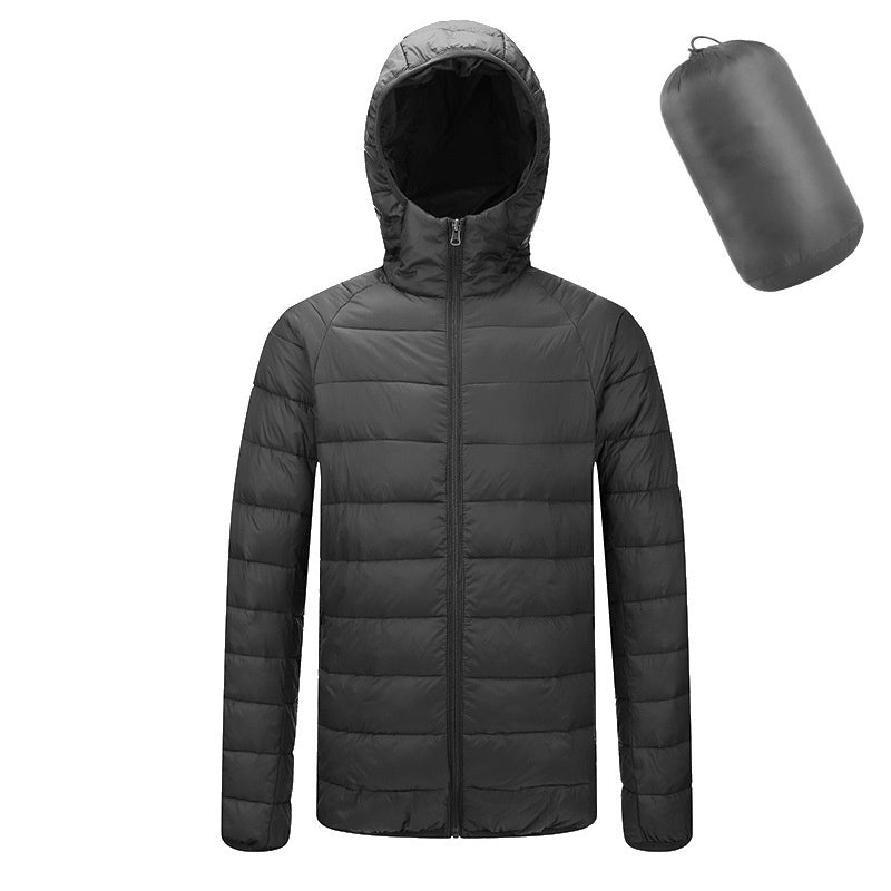 Men's Lightweight Hooded Coat Winter  Jacket - Boaties Collective