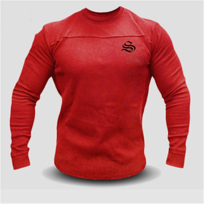 Thicken plus velvet fitness long-sleeved sweater men - Boaties Collective