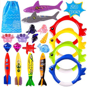 Diving Toys 20PCs Children's Swimming Pool Treasure Hunting Toys - Boaties Collective
