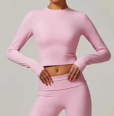 Slim Fit Long Sleeve Yoga Wear - Boaties Collective