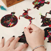 OurWarm 21pcs Magic Color Scratch Card Christmas Tree Orname - Boaties Collective