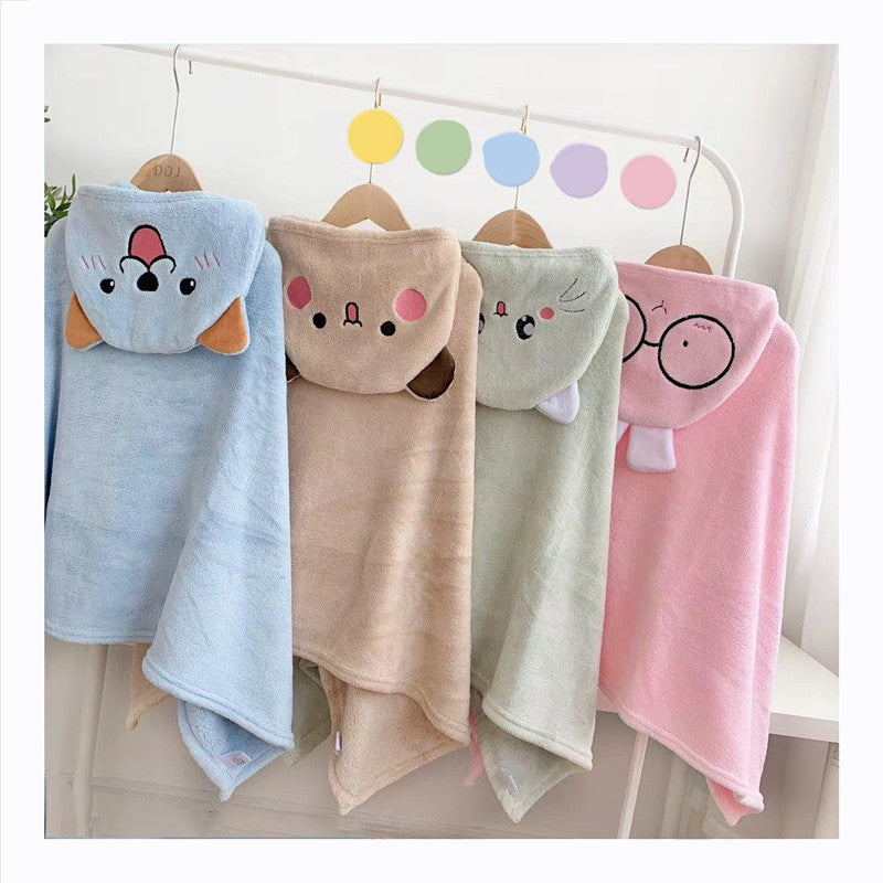 Children's Bath Towel Bathrobe Sand Blanket Scarf Cape Blanket - Boaties Collective