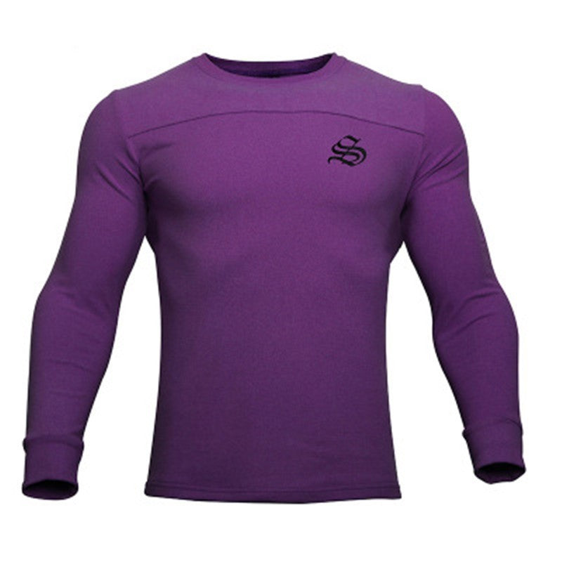 Thicken plus velvet fitness long-sleeved sweater men - Boaties Collective