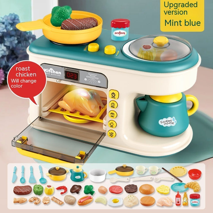 Children's Play House Kitchen Toys Simulation Kitchenware Breakfast Machine Toys - Boaties Collective