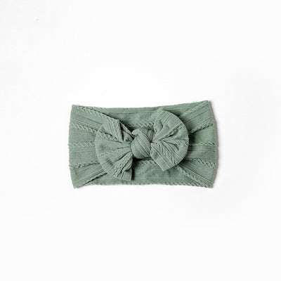 Baby Hair Accessories Elastic Head Bandwidth Edge Nylon Bow Headband For Children - Boaties Collective