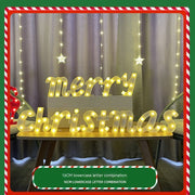 Color Printing Led Merry Christmas Letter Lights - Boaties Collective