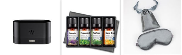 Aroma Diffuser With Flame Light Mist Humidifier Aromatherapy Diffuser With Waterless Auto-Off Protection For Spa Home Yoga Office - Boaties Collective