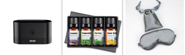 Aroma Diffuser With Flame Light Mist Humidifier Aromatherapy Diffuser With Waterless Auto-Off Protection For Spa Home Yoga Office - Boaties Collective