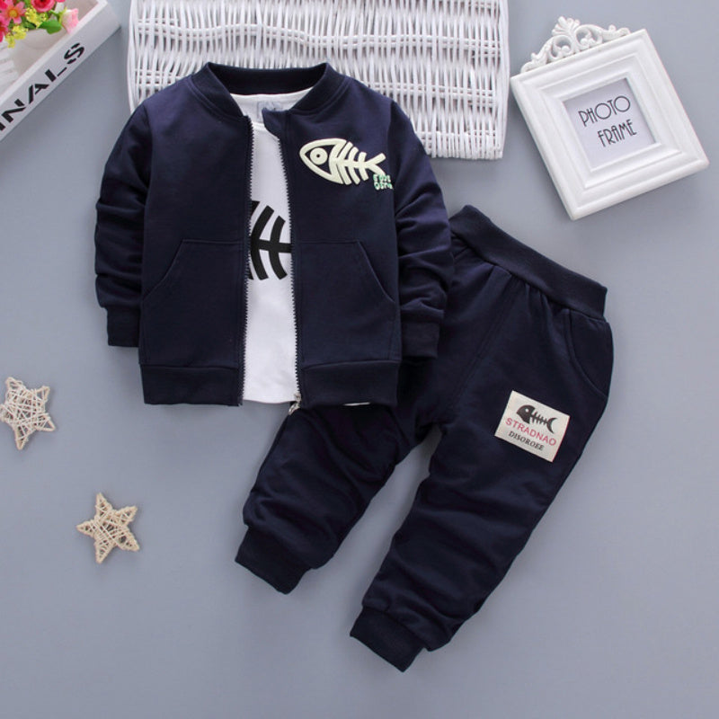 Children's three-piece children's clothing - Boaties Collective