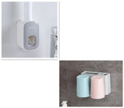 Wall Mounted Automatic Toothpaste Holder Bathroom Accessories Set Dispenser - Boaties Collective