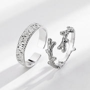 Tree And Vine Couple Rings For Men And Women - Boaties Collective