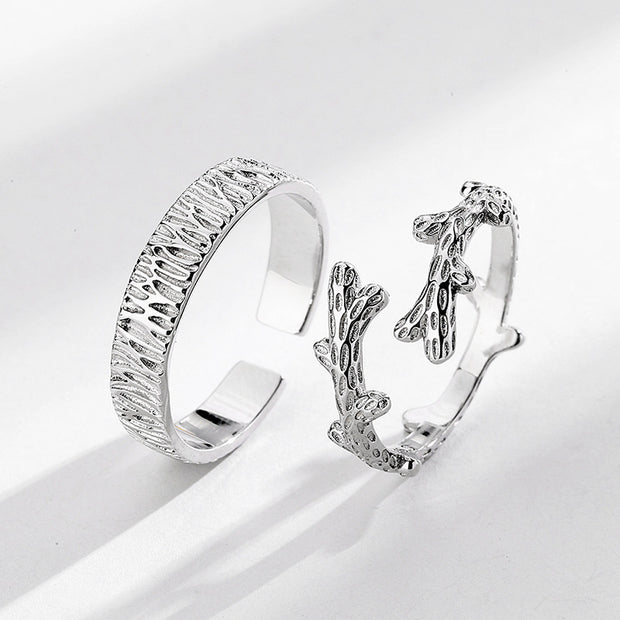 Tree And Vine Couple Rings For Men And Women - Boaties Collective