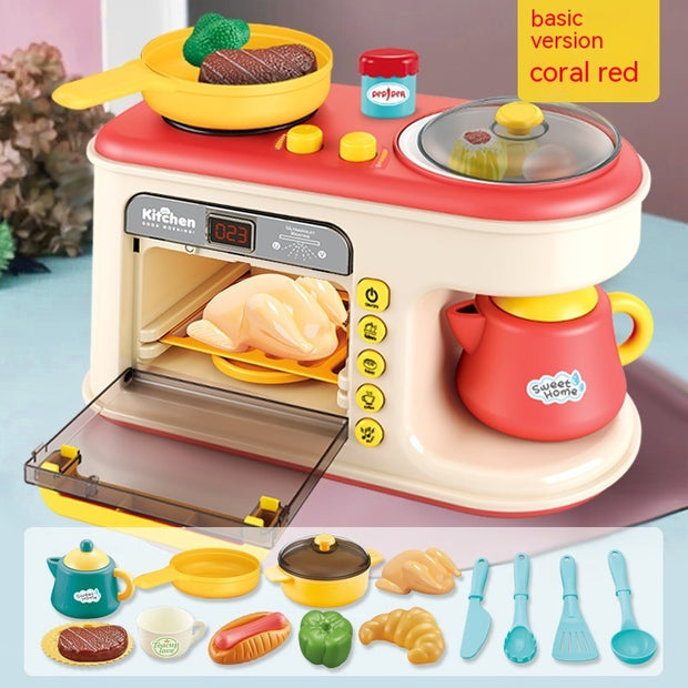 Children's Play House Kitchen Toys Simulation Kitchenware Breakfast Machine Toys - Boaties Collective
