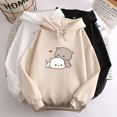 Teen Candy Color Sweater Cute Kawaii Loose Sweater Women - Boaties Collective