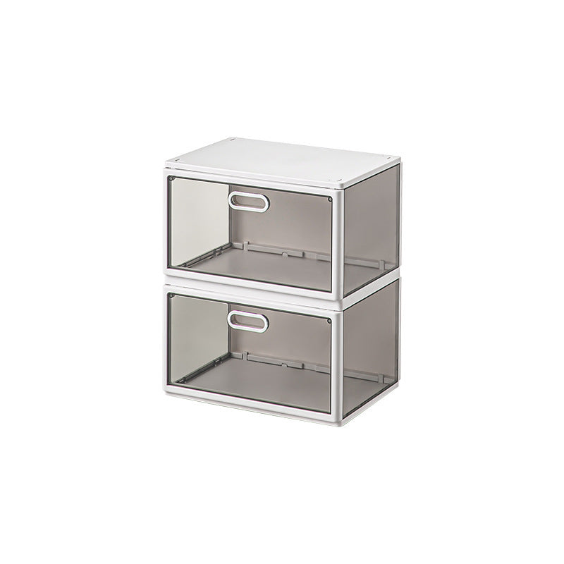 Foldable Cabinet Retractable Shoes Storage Box Home Entrance Dustproof Organizer - Boaties Collective