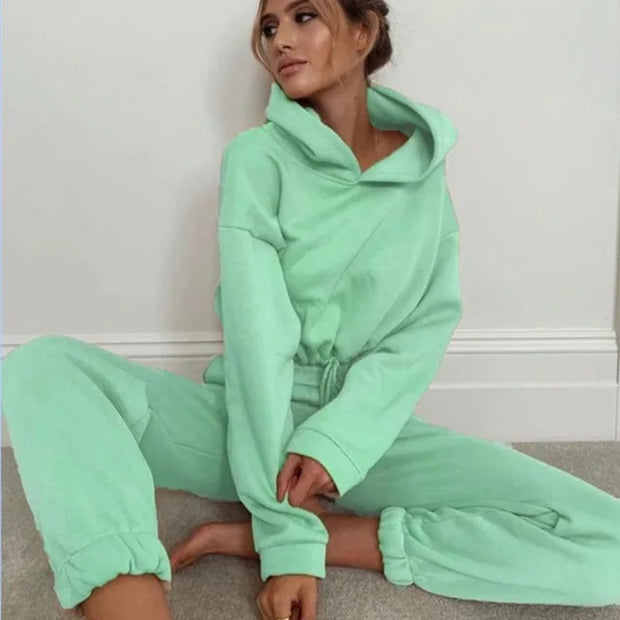 Winter Two Piece Sets Women Tracksuit - Boaties Collective
