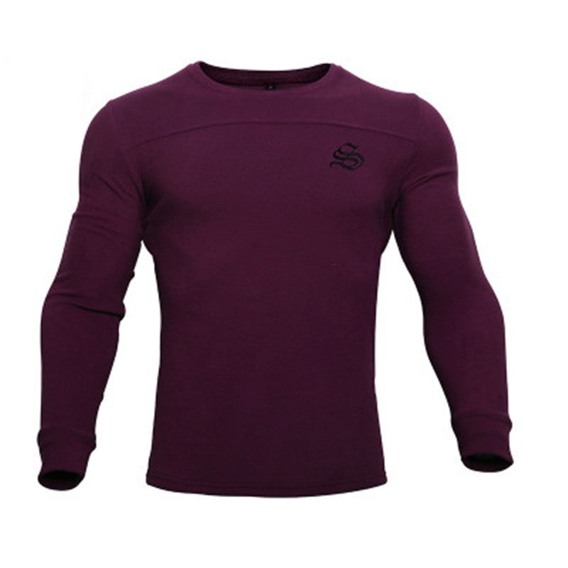 Thicken plus velvet fitness long-sleeved sweater men - Boaties Collective