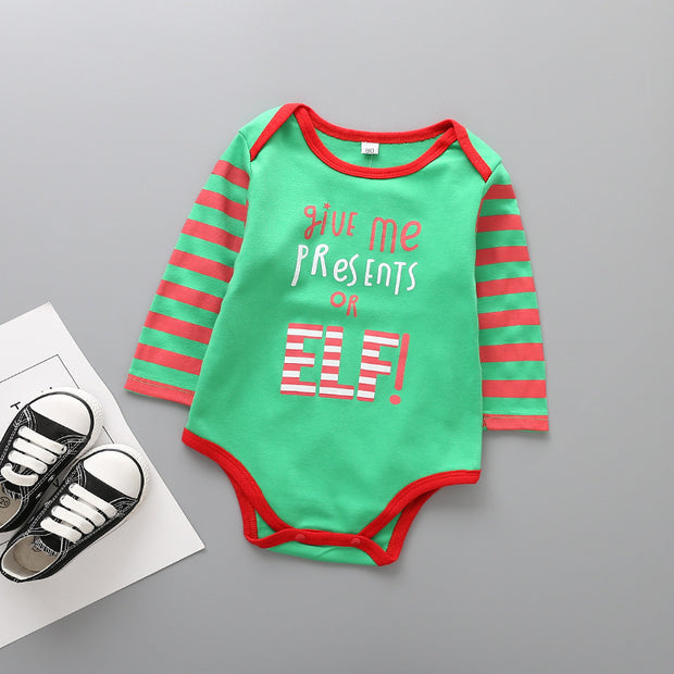 Baby Christmas Long Sleeve Jumpsuit - Boaties Collective