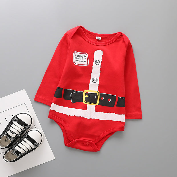 Baby Christmas Long Sleeve Jumpsuit - Boaties Collective