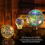 3D Fireworks Decorative Light Bulb Christmas Lights Christmas Home Decorations - Boaties Collective