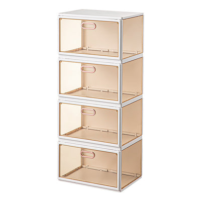 Foldable Cabinet Retractable Shoes Storage Box Home Entrance Dustproof Organizer - Boaties Collective