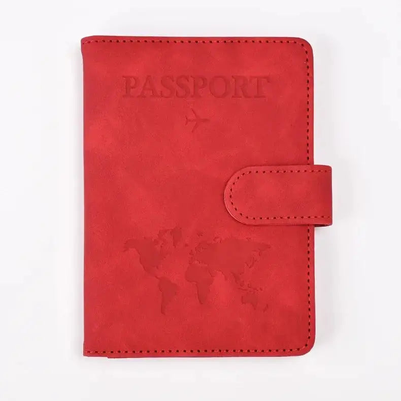 PU Leather Passport and Card Holder - Boaties Collective