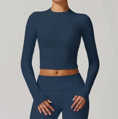 Slim Fit Long Sleeve Yoga Wear - Boaties Collective